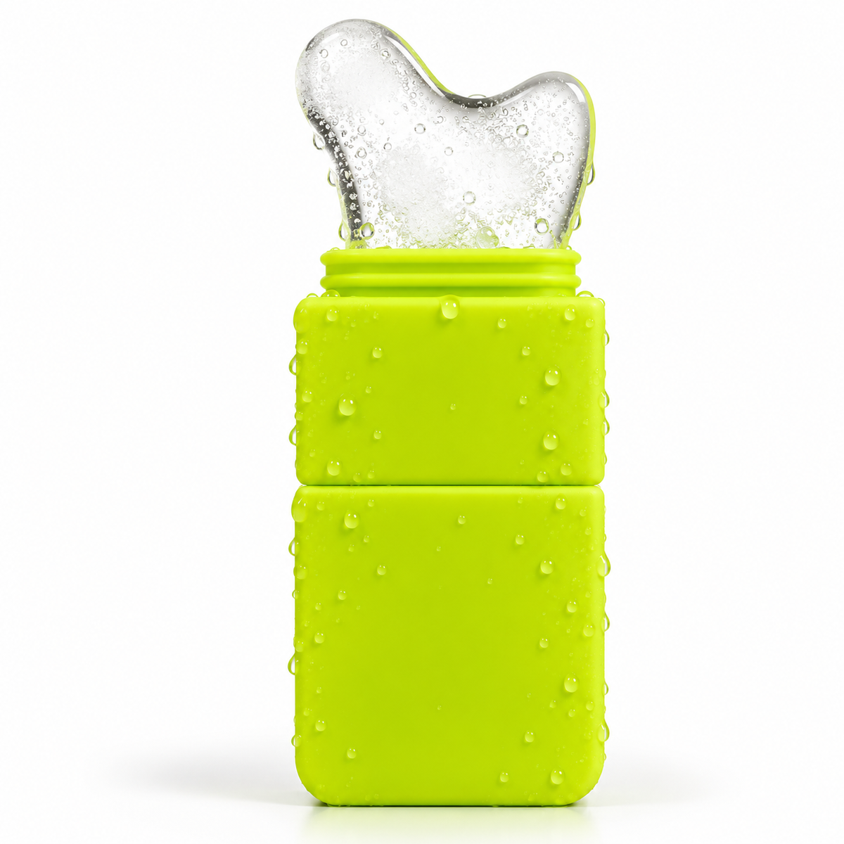 Lime Frosté Ice Facial filled with ice